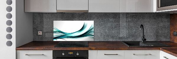 Panel do kuchyne Abstrakcie vlny