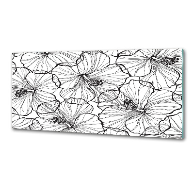 Panel do kuchyne Havajské kvety