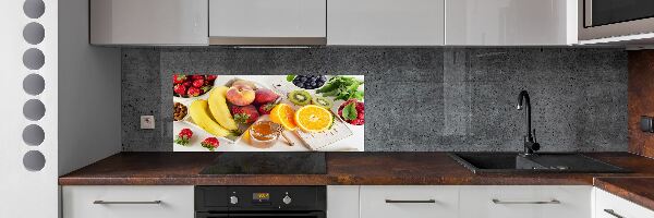 Dekoračný panel sklo Ovocie a med