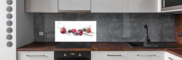 Dekoračný panel sklo Lesné ovocie