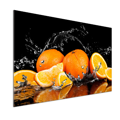 Panel do kuchyne Pomaranče a voda