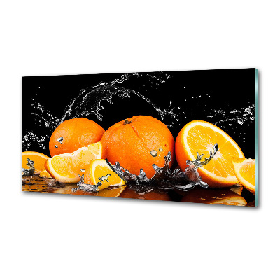 Panel do kuchyne Pomaranče a voda