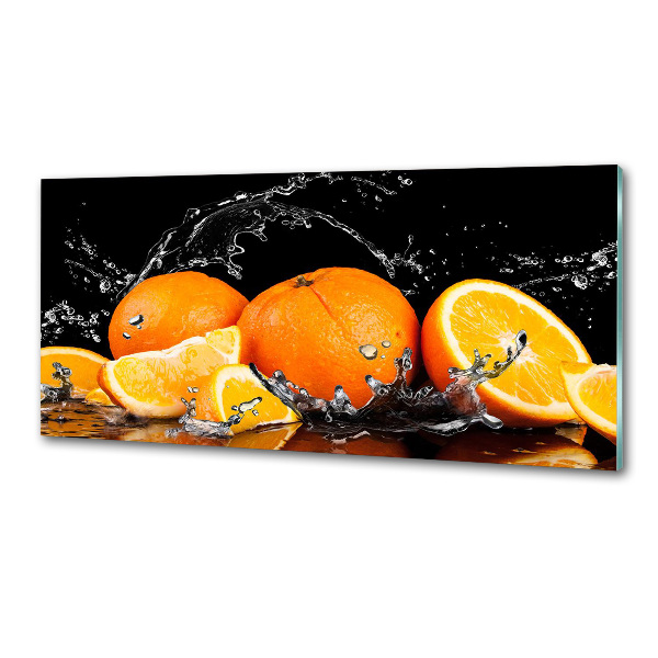 Panel do kuchyne Pomaranče a voda