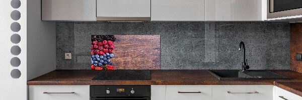 Dekoračný panel sklo Lesné ovocie