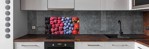 Dekoračný panel sklo Lesné ovocie