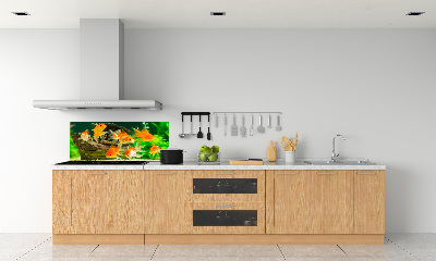 Dekoračný panel sklo Zlaté rybky