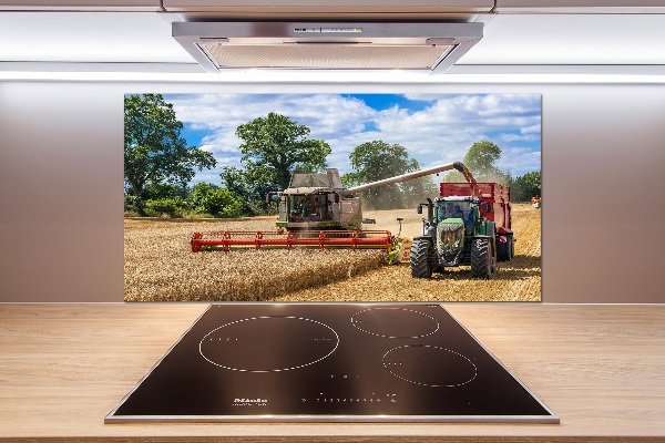 Panel do kuchyne Kombajn a traktor
