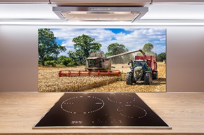 Panel do kuchyne Kombajn a traktor