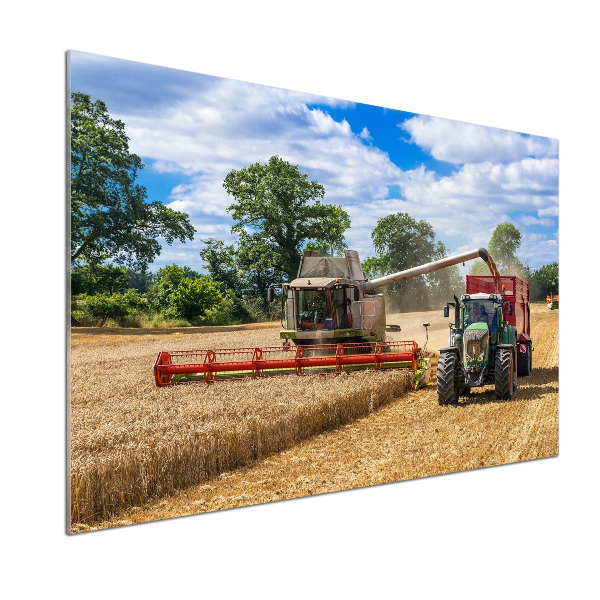 Panel do kuchyne Kombajn a traktor