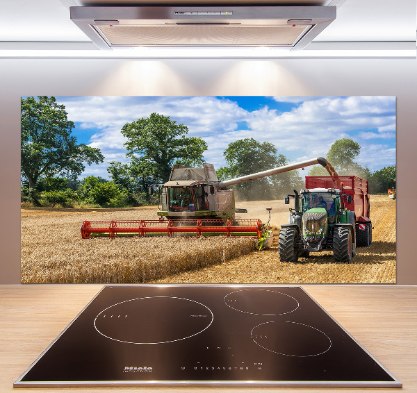 Panel do kuchyne Kombajn a traktor