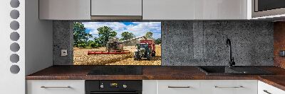 Panel do kuchyne Kombajn a traktor
