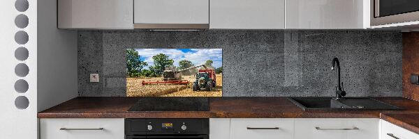 Panel do kuchyne Kombajn a traktor