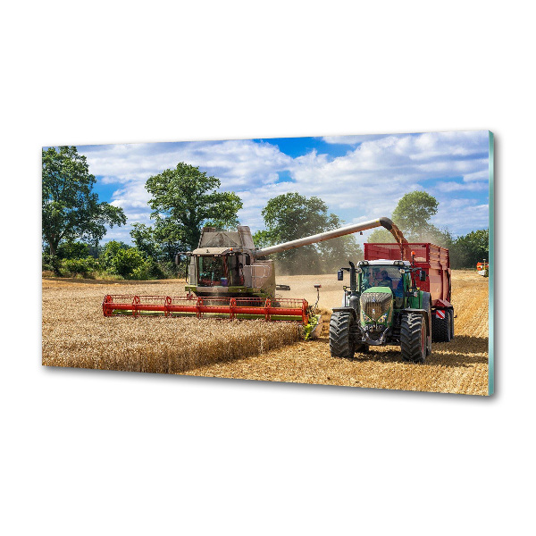 Panel do kuchyne Kombajn a traktor