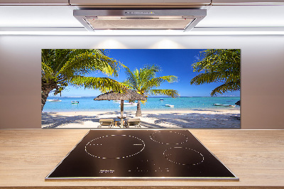 Panel do kuchyne Pláž Mauritius