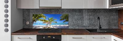 Panel do kuchyne Pláž Mauritius