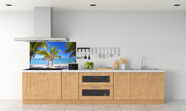 Panel do kuchyne Pláž Mauritius