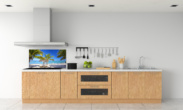 Panel do kuchyne Pláž Mauritius