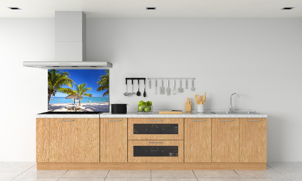 Panel do kuchyne Pláž Mauritius