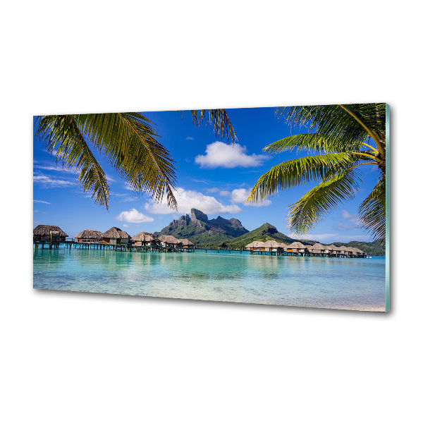 Panel do kuchyne Palmy na Bora Bora