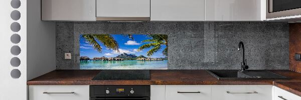 Panel do kuchyne Palmy na Bora Bora