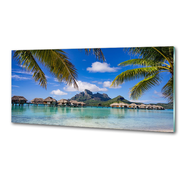 Panel do kuchyne Palmy na Bora Bora