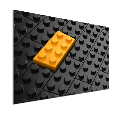 Dekoračný panel sklo Kocky lego