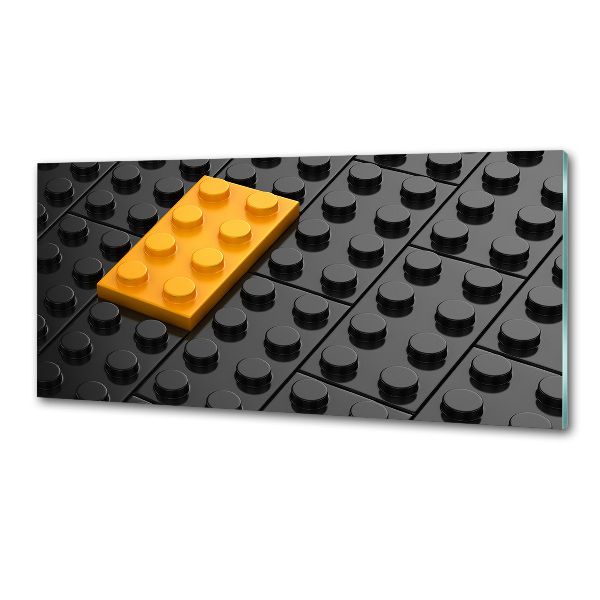 Dekoračný panel sklo Kocky lego