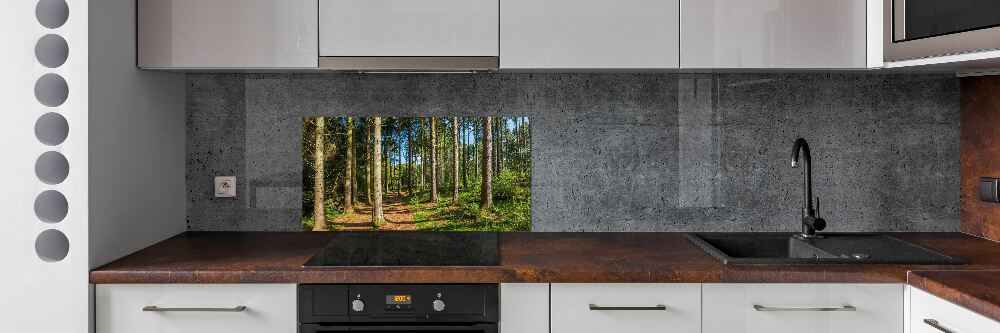 Panel do kuchyne Lesné panorama