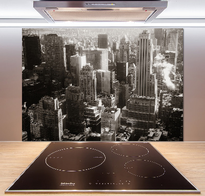 Sklenený panel do kuchynskej linky New York