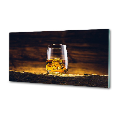Panel do kuchyne Bourbon v pohári