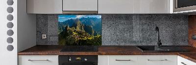 Panel do kuchyne Zrúcanina Machu Picchu