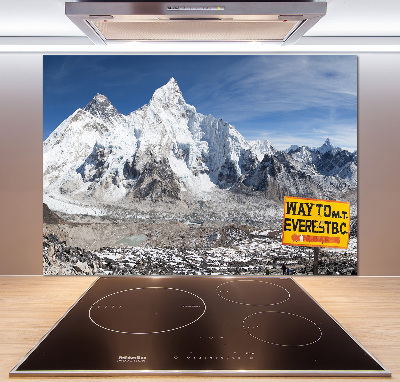 Dekoračný panel sklo Hora Everest