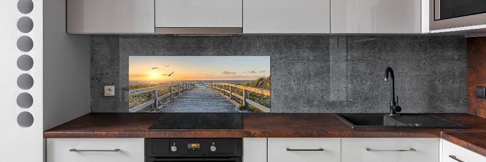 Panel do kuchyne Chodník na pláž