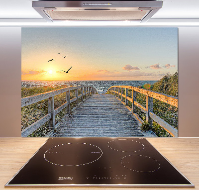 Panel do kuchyne Chodník na pláž