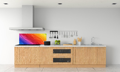 Panel do kuchyne Farebné vlny