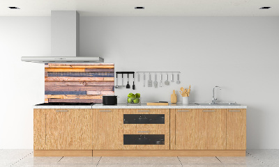 Panel do kuchyne Drevená stena