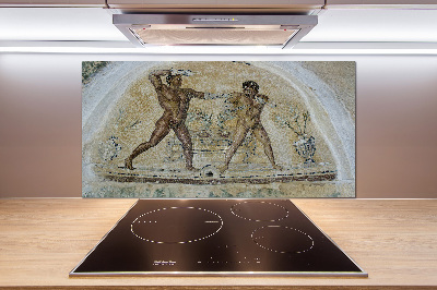 Sklenený panel do kuchyne Mozaika