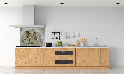 Sklenený panel do kuchyne Mozaika