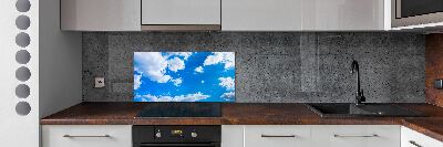 Panel do kuchyne Oblaky na nebi