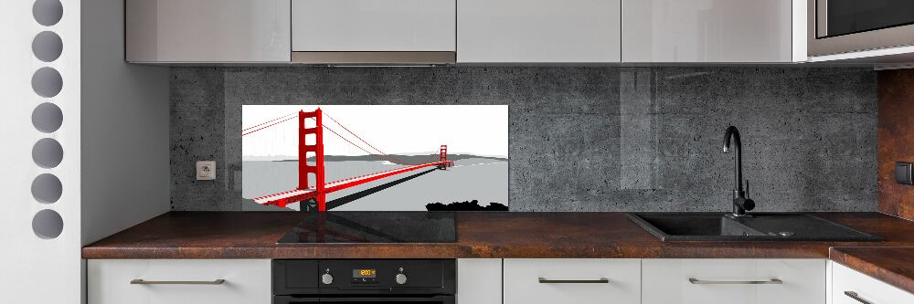 Panel do kuchyne Most San Francisco