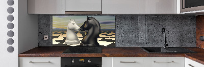 Panel do kuchyne Šach kone