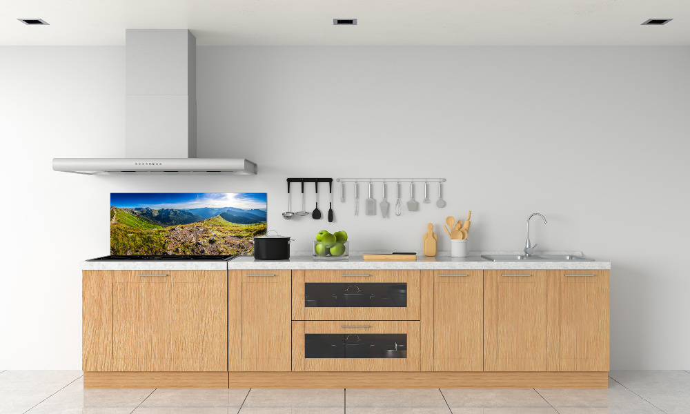 Panel do kuchyne Horská panorama
