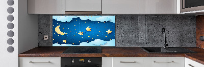 Dekoračný panel sklo Nočná obloha
