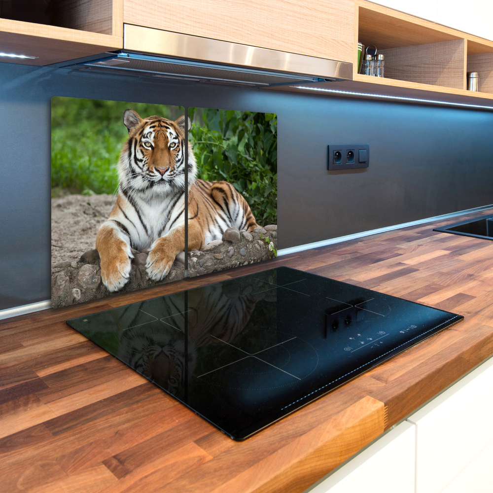 Kuchynská doska zo skla Sibirský tigr