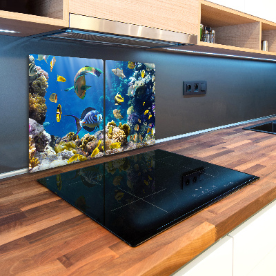 Kuchynská doska zo skla Koralový útes