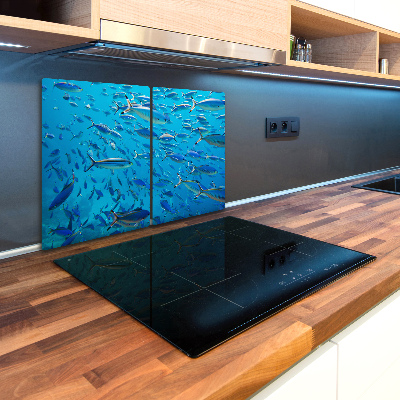 Kuchynská doska zo skla Farebné ryby