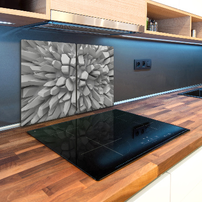 Kuchynská doska zo skla 3D abstrakcia