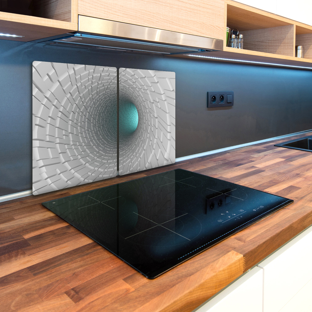 Kuchynská doska zo skla Tunel 3D