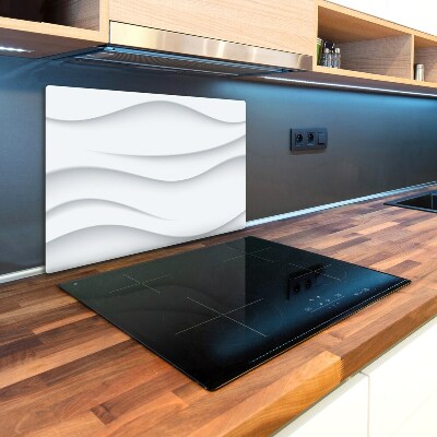 Kuchynská doska zo skla Abstrakcia vlny