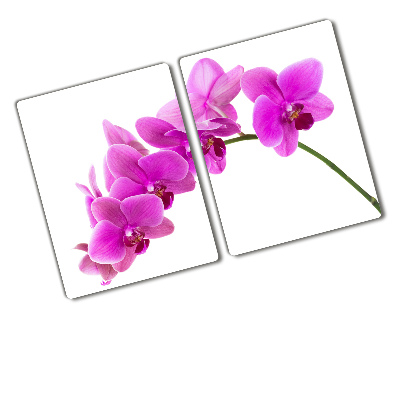 Doska na krájanie zo skla Růžová orchidea